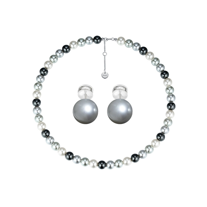 Necklace set female original collarbone chain retro light luxury high sense not picky