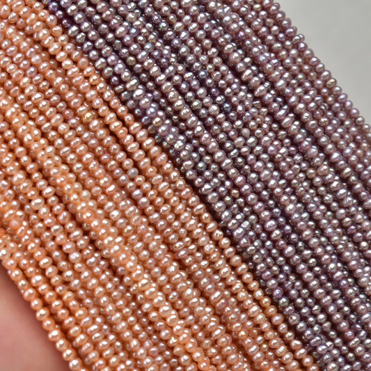 1189 2-3Mm natural freshwater real pearl small pearl jewelry accessories