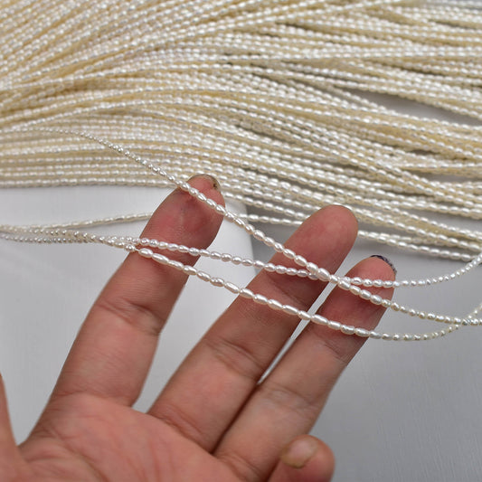 1012 2-2.5mm natural freshwater pearls handmade DIY jewelry accessories