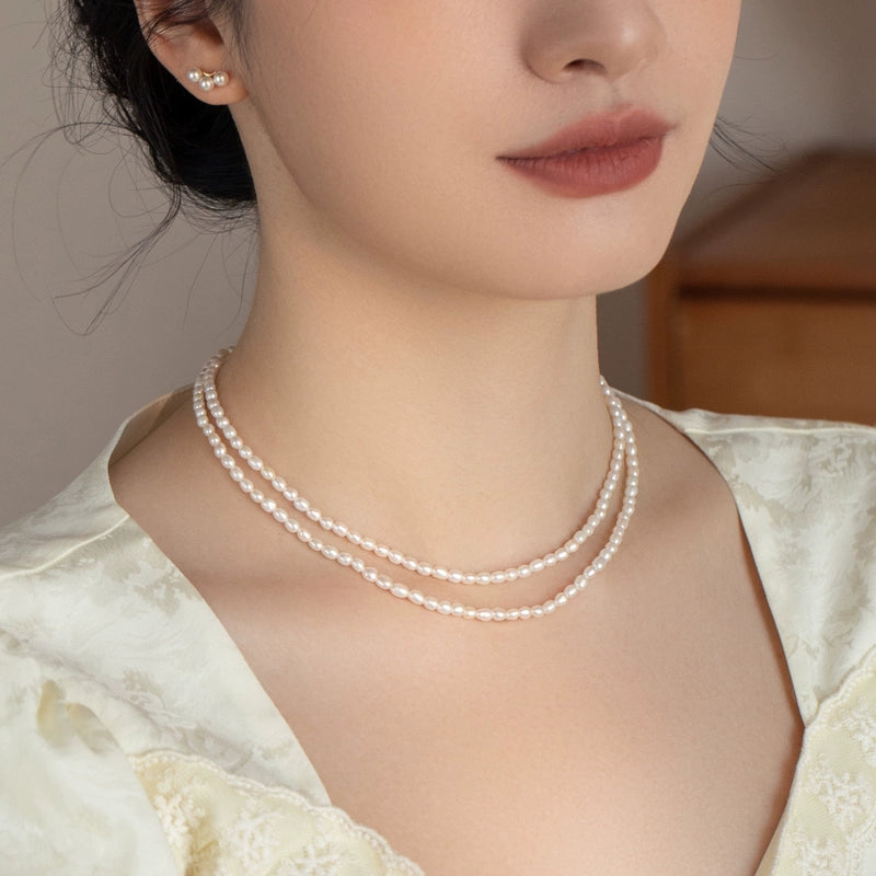 Double-layer Pearl Women