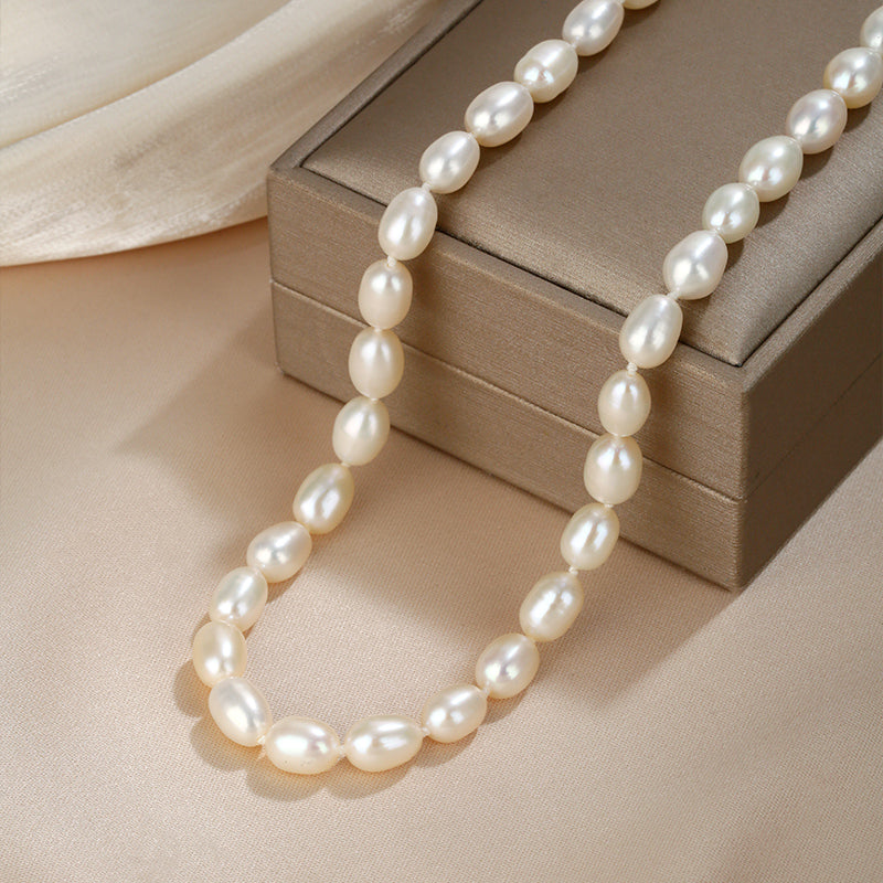 Natural freshwater pearl necklace for women