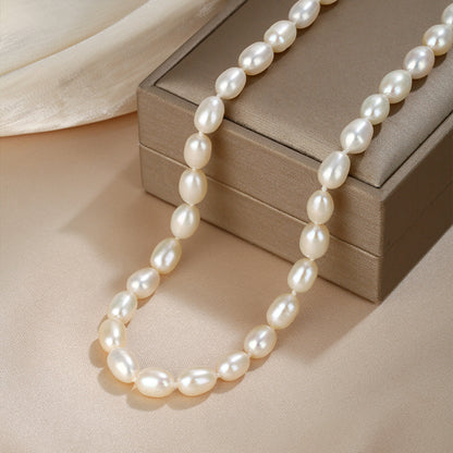 Natural freshwater pearl necklace for women
