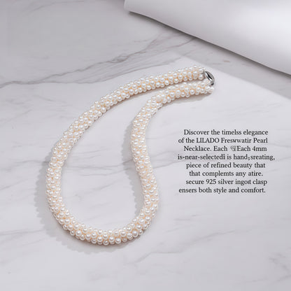 Pearl Woven Necklace