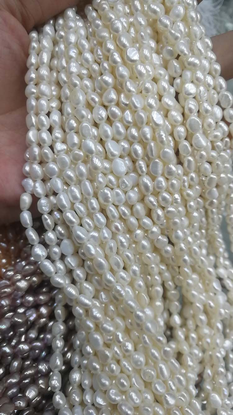 1318 Natural Peacock Green Black Freshwater Pearl DIY Jewelry Accessories