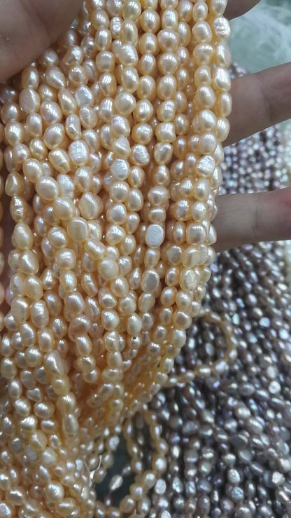 1318 Natural Peacock Green Black Freshwater Pearl DIY Jewelry Accessories