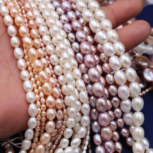1065 natural freshwater pearl loose beads 2-9mm meter-shaped pearl DIY jewelry material