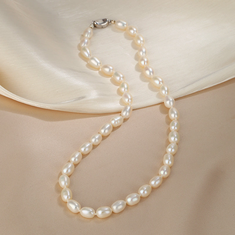 Natural freshwater pearl necklace for women
