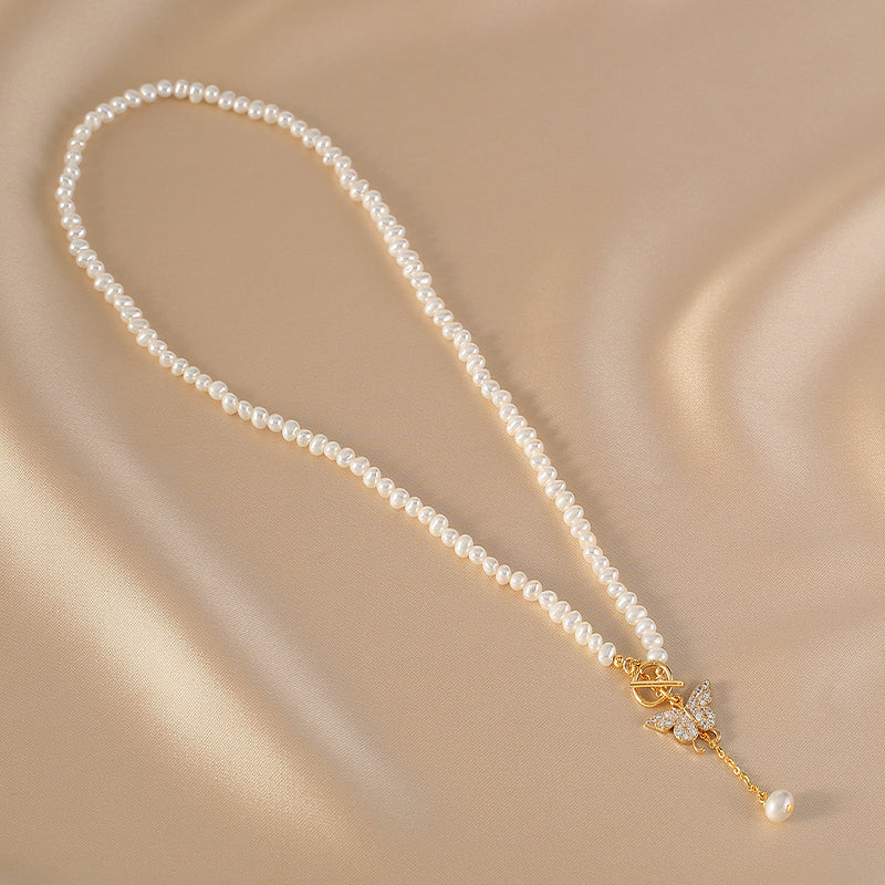 Pearl Necklace Clavicle Chain Women's Fashion Necklace