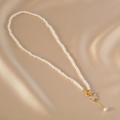 Pearl Necklace Clavicle Chain Women's Fashion Necklace