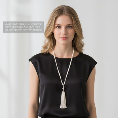 Cultured Pearl Tassel