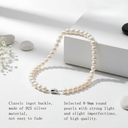 Natural Freshwater Pearl Necklace A Gift for Mother