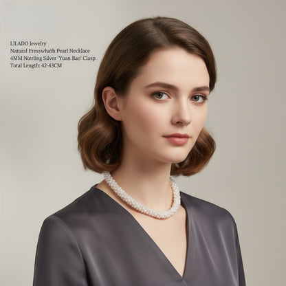 Pearl Woven Necklace