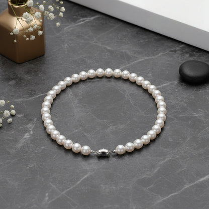 Natural Freshwater Pearl Necklace Gift for Mother