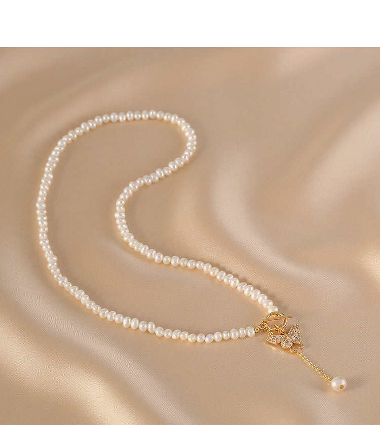 Pearl Necklace Clavicle Chain Women's Fashion Necklace
