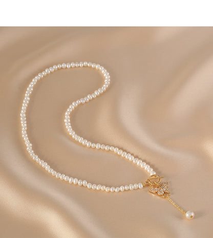 Pearl Necklace Clavicle Chain Women's Fashion Necklace