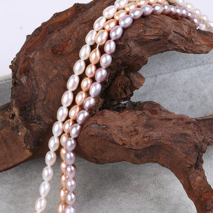 1001 Natural freshwater pearls, real pearls necklace DIY jewelry accessories loose beads
