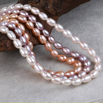 1001 Natural freshwater pearls, real pearls necklace DIY jewelry accessories loose beads