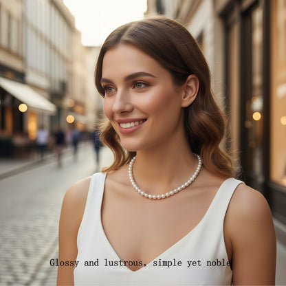 Natural Freshwater Pearl Necklace A Gift for Mother