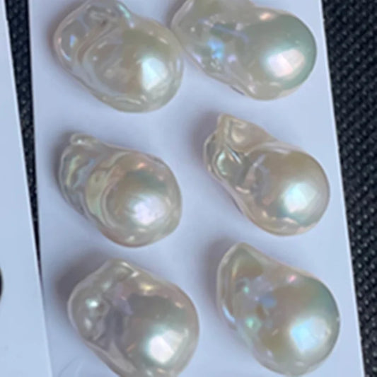 Wholesale 10-15mm Large Natural Freshwater Pearl High Quality Loose Irregular Baroque Pearl for Rings Necklace Making