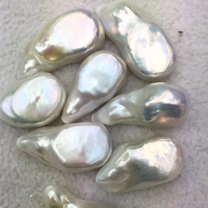 China Factory Sale White/Pink/Purple Natural Color Round Freshwater Baroque Pearl Loose Beads Hot Selling