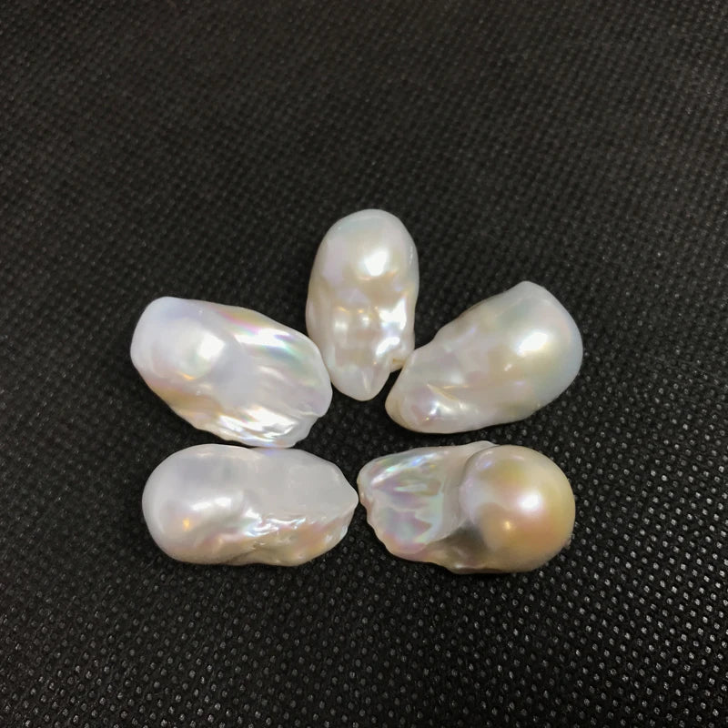 Irregular Nucleus Large Baroque Freshwater Pearl High Quality 15-16mm Big Size Loose Baroque Pearl