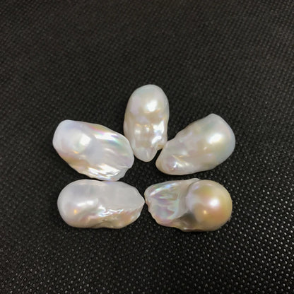 Irregular Nucleus Large Baroque Freshwater Pearl High Quality 15-16mm Big Size Loose Baroque Pearl