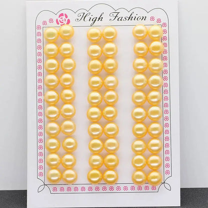 Wholesale Jewelry Natural Pearl Half Drilled High Quality 5A Button Pearls for Jewelry Making Zhuji Cultured Real Pearls 2-14mm