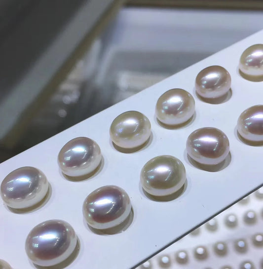 Wholesale Price for 3x5mm 4x6mm Drop Pearl Beads High Luster Natural Freshwater Rice Pearls Loose Pearls for Jewelry Making