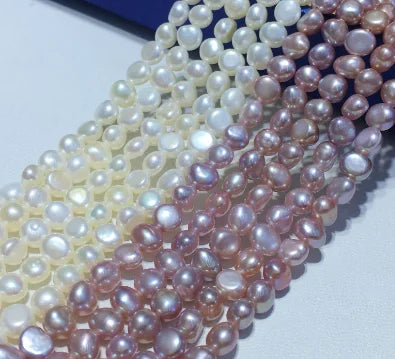 5-6mm Baroque Natural Fresh Water Pearl Diy Beading Raw Materials