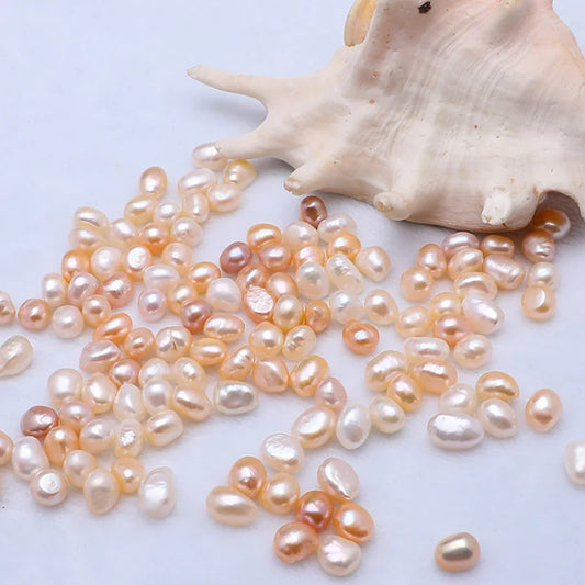 High Quality 9-11mm Irregular 3A Natural Loose Pearls Freshwater Baroque Pearls for Making Jewelry