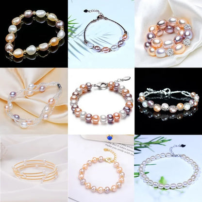 Hot Sale White Teardrop Rice Shape Natural Pearl Factory Price Loose Pearl Cultured Pearls for Women Jewelry