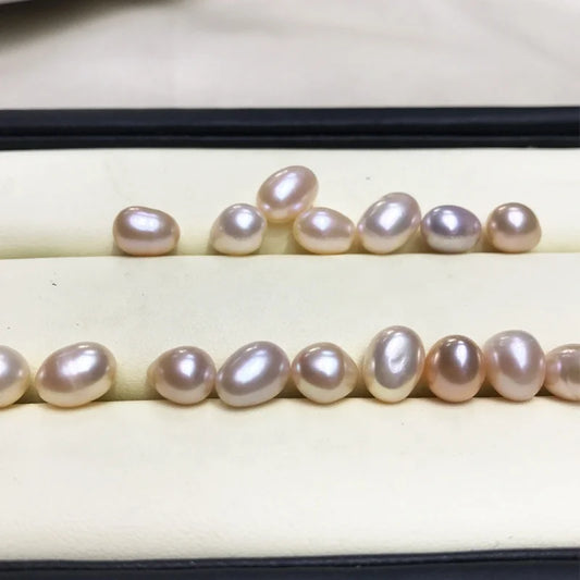 Wholesale Jewelry Beads Natural Rice Pearls with High Luster 3A Grade Purple Freshwater Drop Pearls Rice Pearls 10x15mm