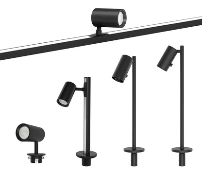 jewelry showcase light mini 1w 12V adjustable beam  led track light