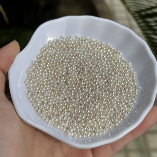 Natural Freshwater Pearls 2-3mm Round Cultivated Loose Beads Wholesale Fresh Water Pearl Beads