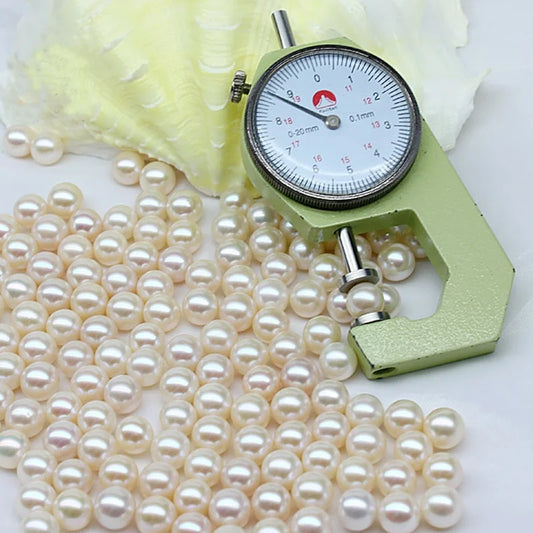 2024 Hot Sale 3A Natural White Freshwater Pearls 6mm-10mm Size New Style Loose Pearls at Factory Prices