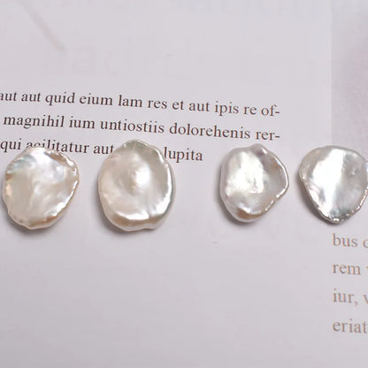 High Quality Baroque Natural Freshwater Keshi Pearls White Pearl in Petal Shape for Jewelry Making Loose Wholesale Price