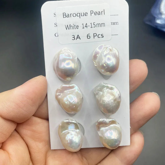 High Quality 3A Irregular Shape Large Size Baroque Freshwater Pearl 9mm~18mm Loose Natural Baroque Pearls for Making Jewelry