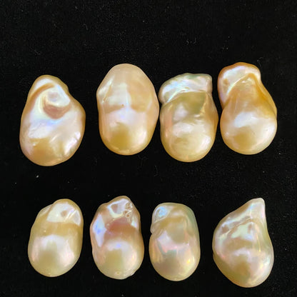 Wholesale Large Baroque Pearls 15mm Natural Freshwater Loose Pearl Beads for Women Irregular Rectangle Baroque Pearl
