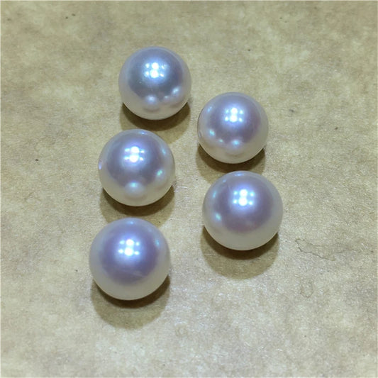Loose Pearls Natural Freshwater Round Pearl Beads Size 2-11mm High Quality Wholesale Fresh Water Pearl for Necklace