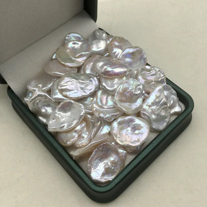 Hot Sale 2A Irregular Shape Baroque Pearl 5-19mm Natural Loose Freshwater Pearl No Hole Keshi Pearl