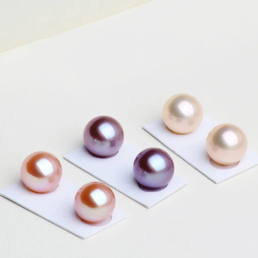 100% Natural Freshwater Pearls Beads Wholesale Products Cultured Pearl Loose Beads Freshwater Pearl Round Shape