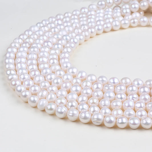 Wholesale 10-11mm Potato Freshwater Pearl Strands Cheap Beads