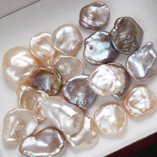 Hot Sale 2A 5-19mm Loose Keshi Freshwater Pearl White Pink Purple Natural Loose Pearls Wholesale Price