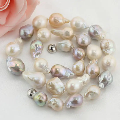 15-17mm Large Huge Size Fresh Water Pearl Necklace Price