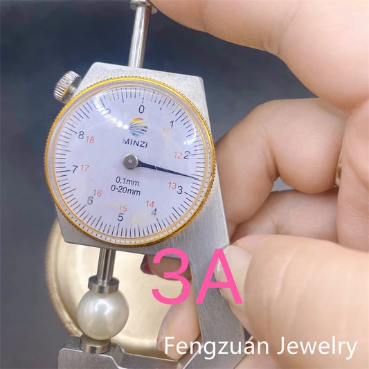 Wholesale Price High Quality White 3A Pearl Round Loose Beads Freshwater Pearl Jewelry