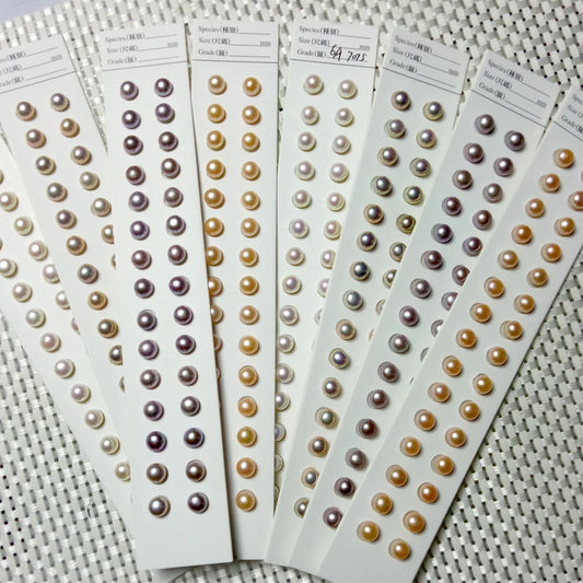100% Natural Freshwater Pearls Beads Wholesale Products Cultured Pearl Loose Beads Freshwater Pearl Round Shape