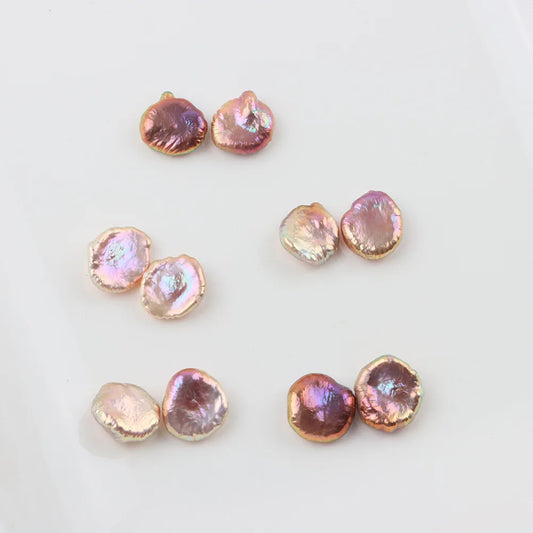 High Quality 3A 5-19mm Loose Keshi Freshwater Pearl White Pink Purple Natural Loose Pearls Wholesale Price