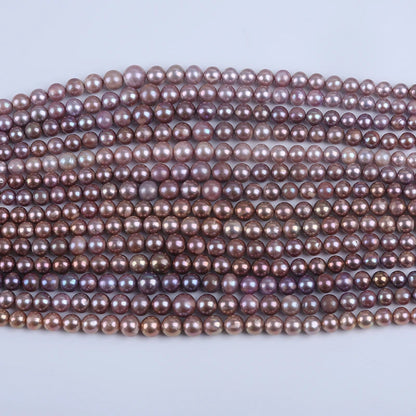 9-15mm a Grade Natural Color Round Natural Edison Freshwater Pearls for Jewelry Making