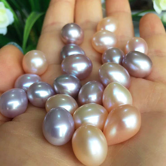 Factory Price AAA Grade 5-11mm Drop Pearls High Quality Natural Rice Freshwater Loose Pearls Beads