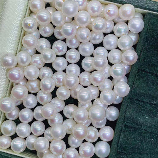 2025 Best Selling 3A Quality Real Pearl Beads 6.5-11.5mm Loose Pearls Round Fresh Water Pearls for Necklaces Jewelry Making